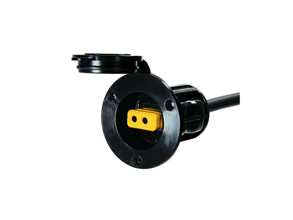 Cannon Flush Mount Power Port - Black