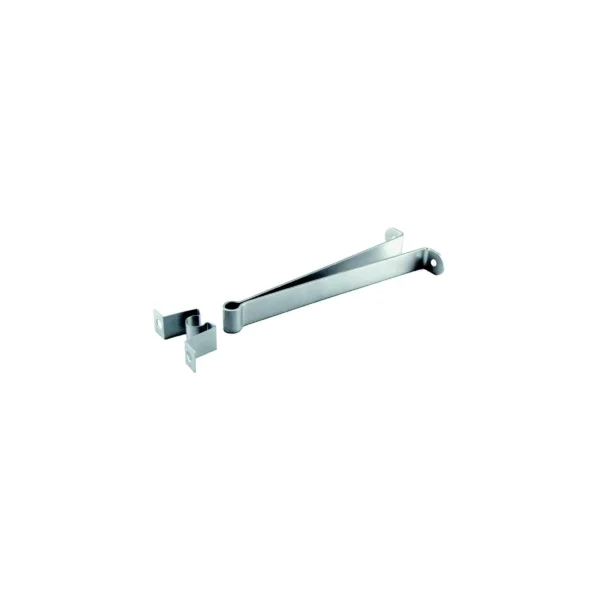 JR Products C-Clip Style Door Holder - Metal, 3"