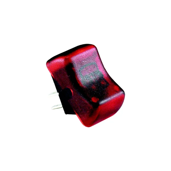 JR Products 12045 Red Illuminated RV On/Off Switch