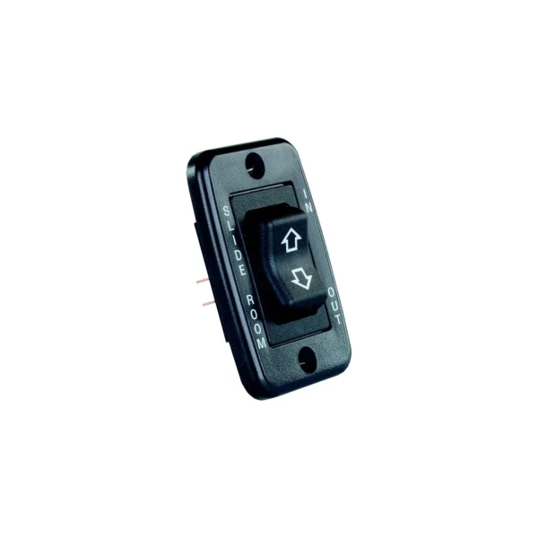 JR Products Low Profile RV Slide Out Switch with Bezel