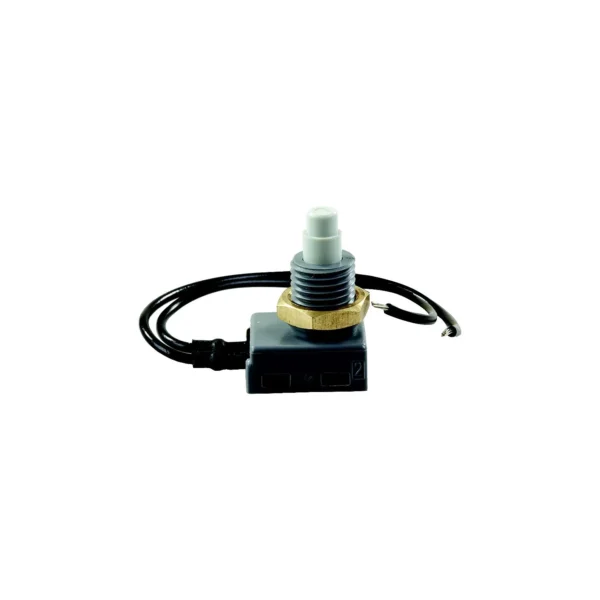 JR Products 12V Push Button On/Off Switch