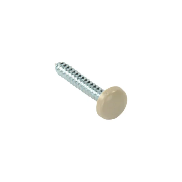 JR Products Kappet Screws With Covers, Beige, 14/pk