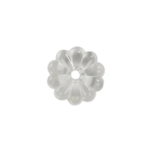 JR Products Plastic Rosettes, Clear, 14/pk