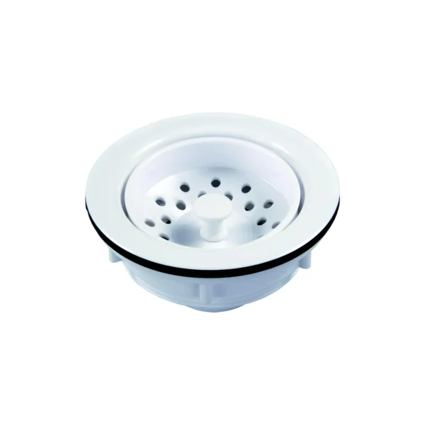 JR Products RV Sink Strainer with Pop Up Stopper