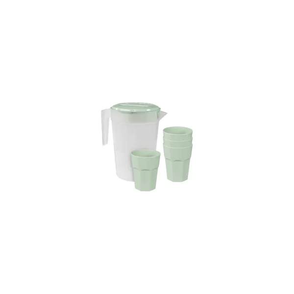 Camp Casual CC013MS Pitcher & Tumbler Set, Mountain Sage