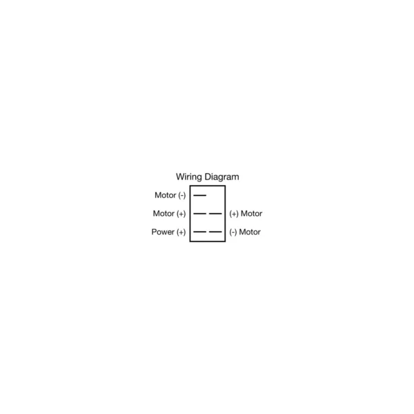 JR Products 12095 White High Current Single RV Slide Out Switch with Bezel - Image 2