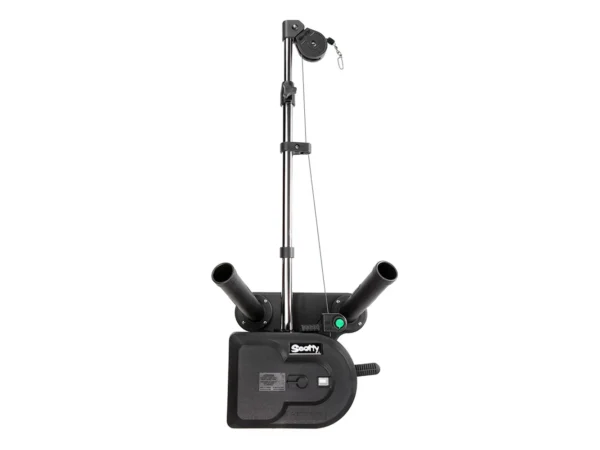 Scotty 1116 Propack 60" Telescoping Electric Downrigger w/ Dual Rod Holders and Swivel Base - Image 3