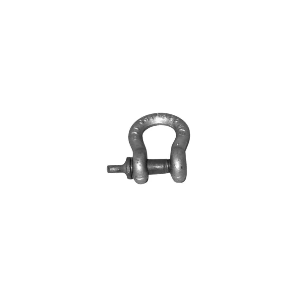 Forged, Galvanized Anchor Shackle, 1/4"