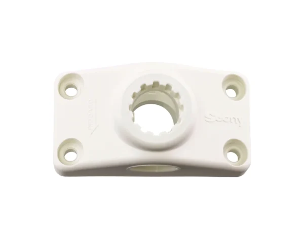 Scotty Combination Side / Deck Mount - White - Image 3