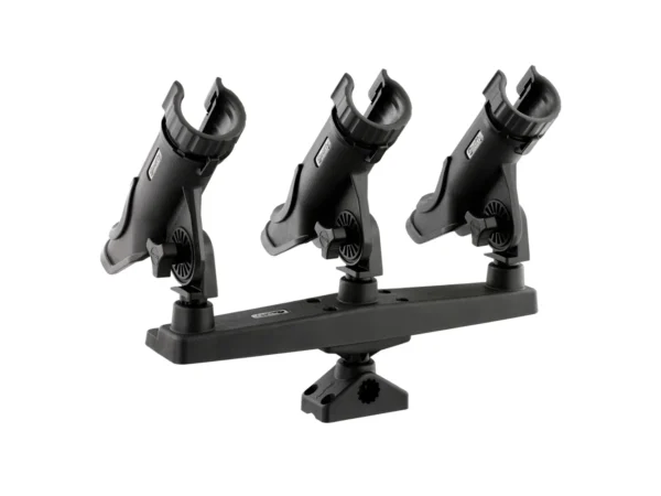 Scotty Triple Rod Holder w/3 230 Power Lock Rod Holders - Image 2