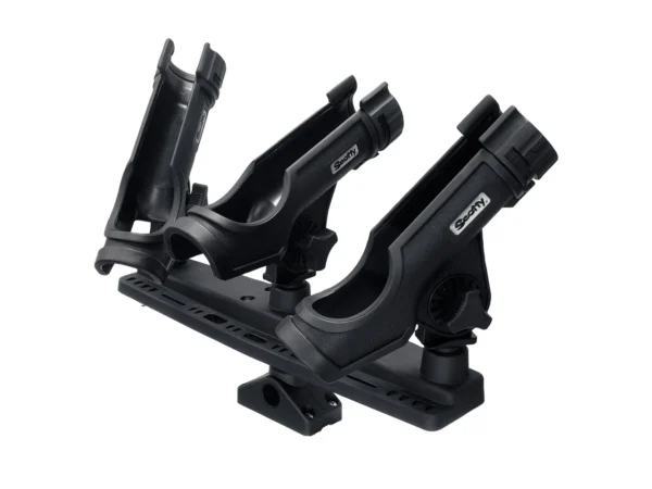 Scotty Triple Rod Holder w/3 230 Power Lock Rod Holders