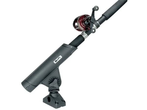 Scotty Rodmaster II Rod Holder w/241 Deck/Side Mount - Black