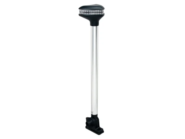 Perko Stealth Series - L.E.D. Fold Down White All-Round Light - Vertical Mount - 13-3/8"