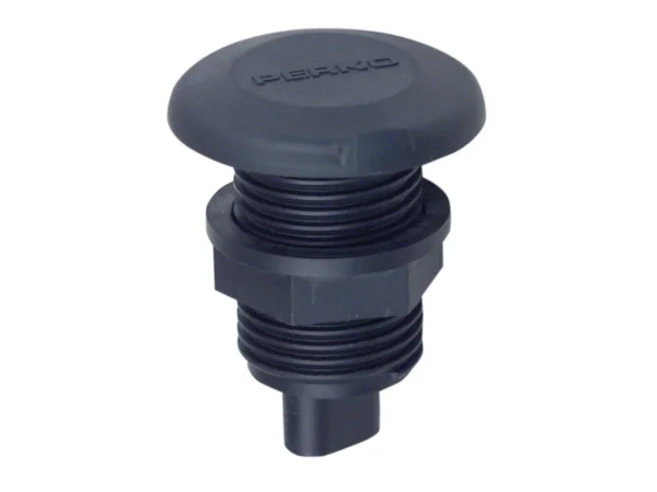 Perko Mini Mount Plug-In Type Base - 2 Pin - Black