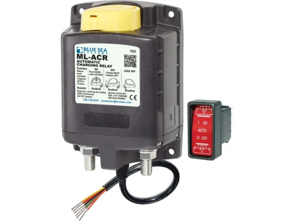 Blue Sea 7623 ML-Series Heavy Duty Automatic Charging Relay - 24V