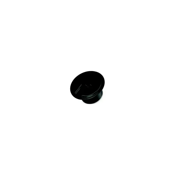 RV Designer B105 Universal Round Electrical Cable Hatch, Black