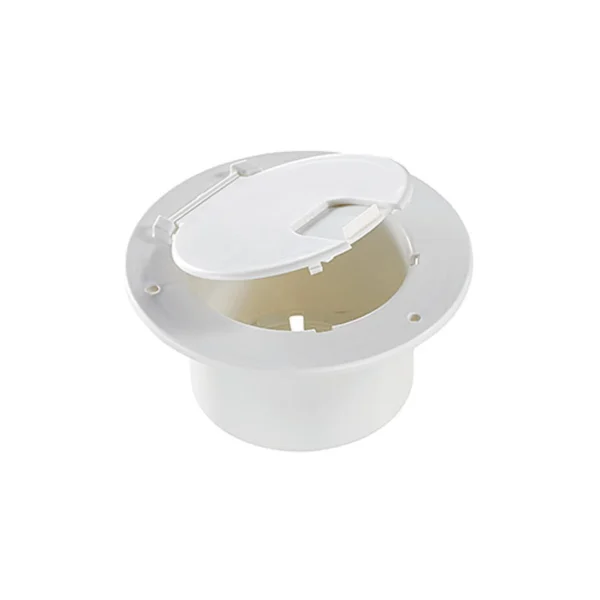 RV Designer w/Repaceable Lid, Polar White