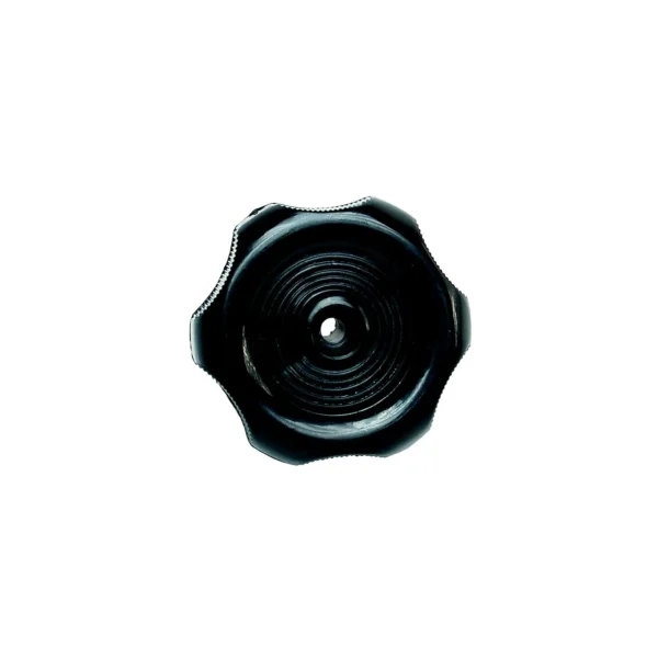 RV Designer H711 Wind Knob, 1/2", Black