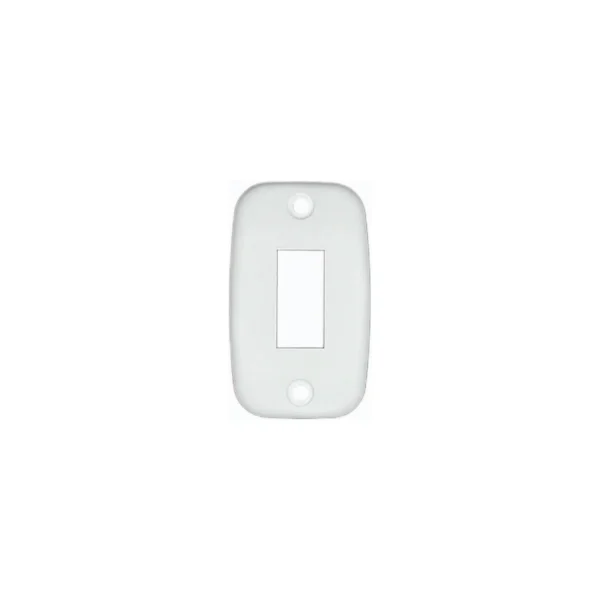 RV Designer S381 Rocker Switch Mounting Plate, White