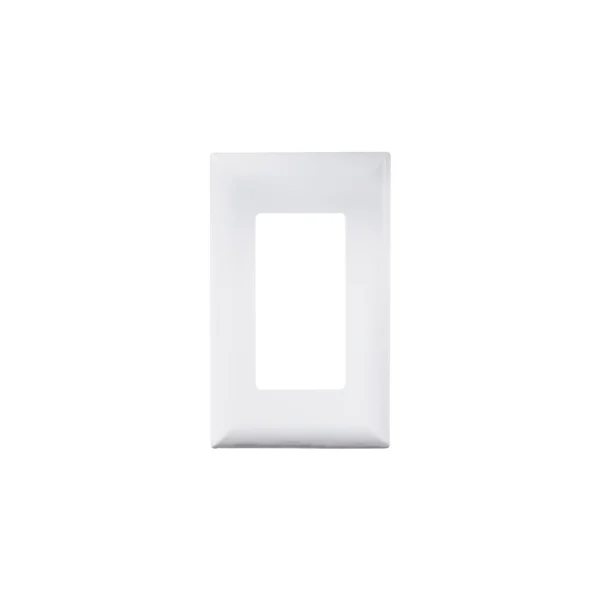 RV Designer Contemporary Cover Plate Only, White