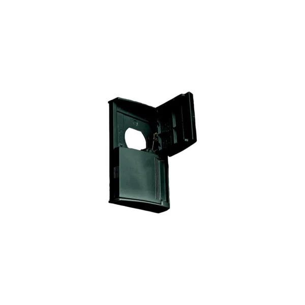 RV Designer S904 Black Weatherproof RV AC Receptacle Snap Plate Cover