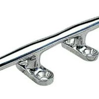 Sea-Dog 041610 Cleat, Stainless Open Base, A: 10" , B:1-7/8", C:3-5/8", D:1-3/4", 5/16" FH