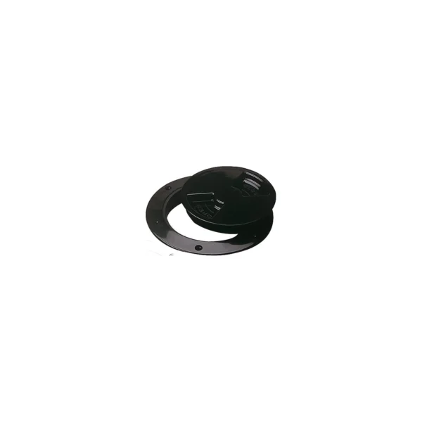 SeaDog Quarter-Turn Deck Plate with Internal Collar | #8 Fastener | Black Finish - Image 2