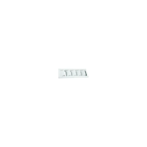 Abs 5 Slot Ventilator - White