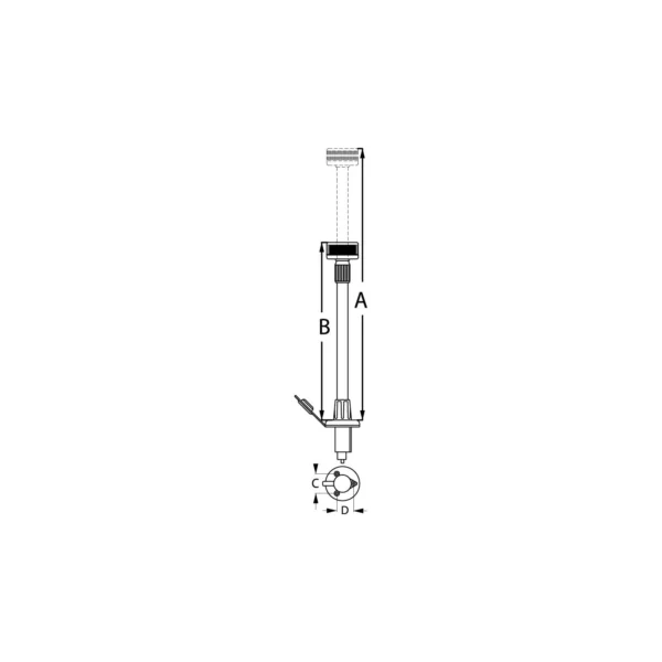 SeaDog LED 12V DC Telescopic All Around Light | USCG 2 NM Approved | #8 Fastener