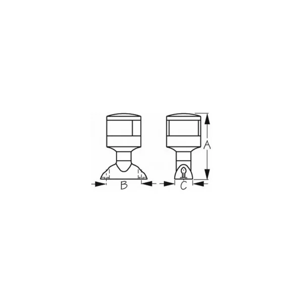 SeaDog 400022 LED Masthead Light | USCG 2 NM Approved | #12 Fastener - Image 2