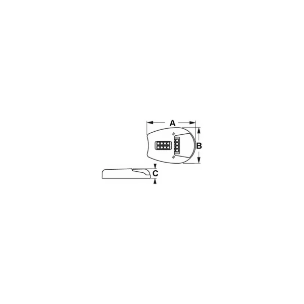 SeaDog 405950 (2) Stainless 12V 180 Lumens 32 LED Side Mount Docking Lights | #8 Fastener - Image 2