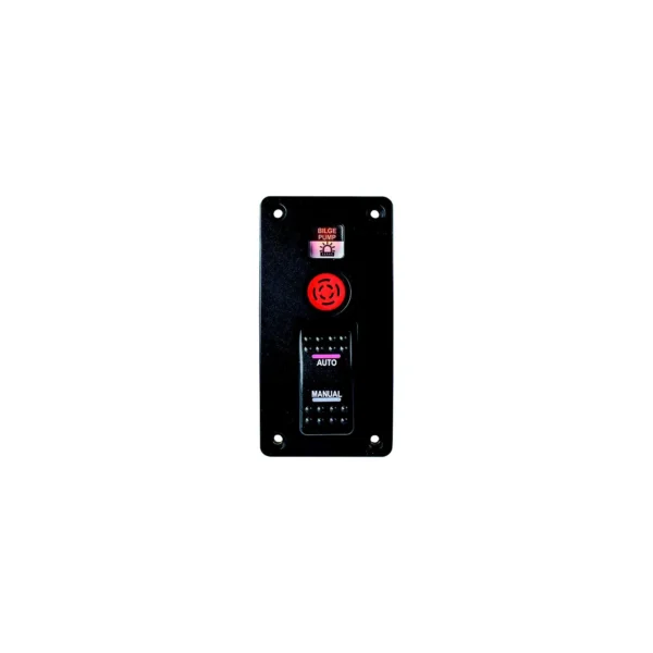 SeaDog 4230371 Bilge Pump Water Alarm Panel w/ Switch, 12V