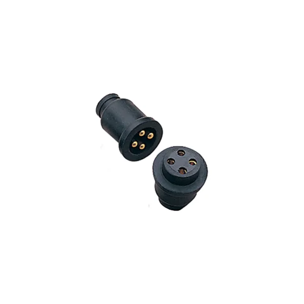 Sea-Dog 4261641 Polarized Molded Electrical Connector, 4-pin