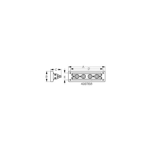 Seadog Buss Bar Stud Terminal, 100A