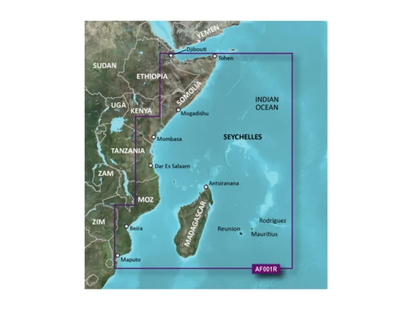 Garmin BlueChart® g3 HD - HXAF001R - Eastern Africa - microSD™/SD™