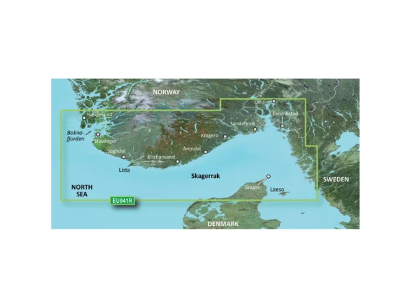 Garmin BlueChart® g3 HD - HXEU041R - Oslo - Skagerak - Haugesund - microSD™/SD™