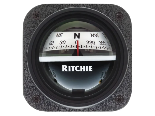 Ritchie V-527 Kayak Compass - Bulkhead Mount - White Dial