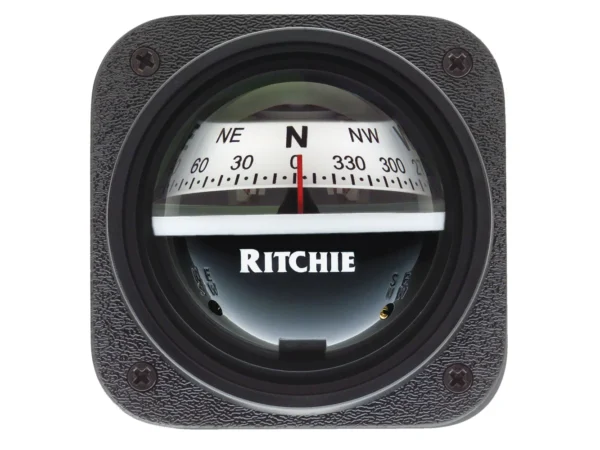 Ritchie V-537W Explorer Compass - Bulkhead Mount - White Dial