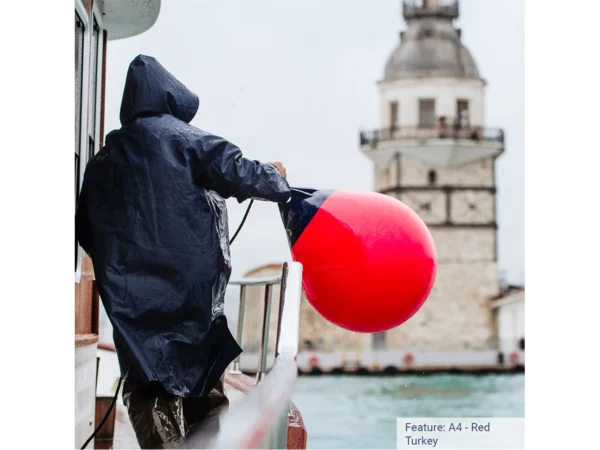 Polyform A-0 Buoy 8" Diameter - Red - Image 3