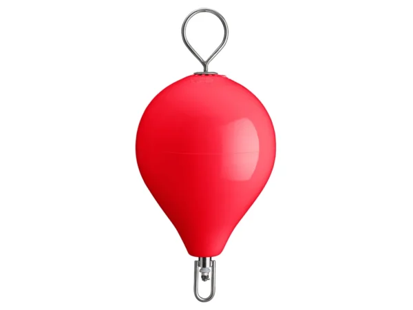 Polyform 17" CM Mooring Buoy w/SS Iron - Red