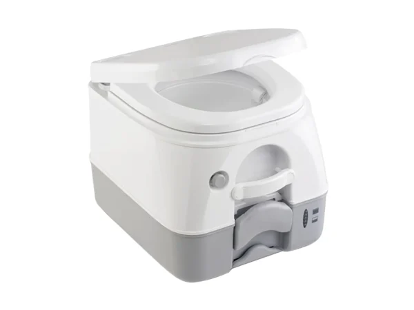 Dometic 972 Portable Toilet - 2.6 Gallon - Grey