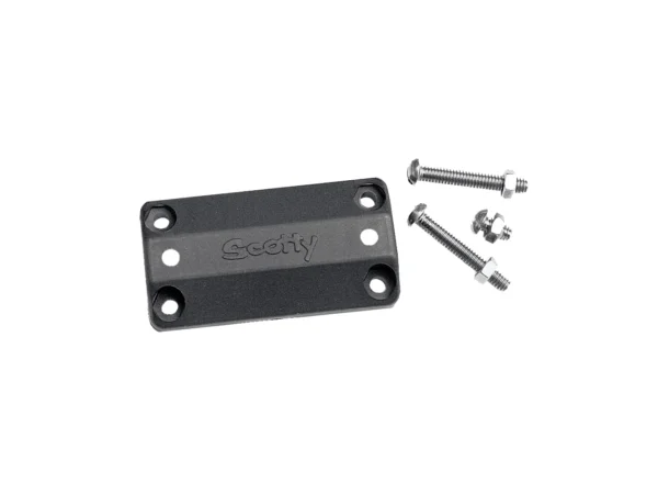 Scotty 242 Rail Mounting Adapter 7/8"-1" - Black