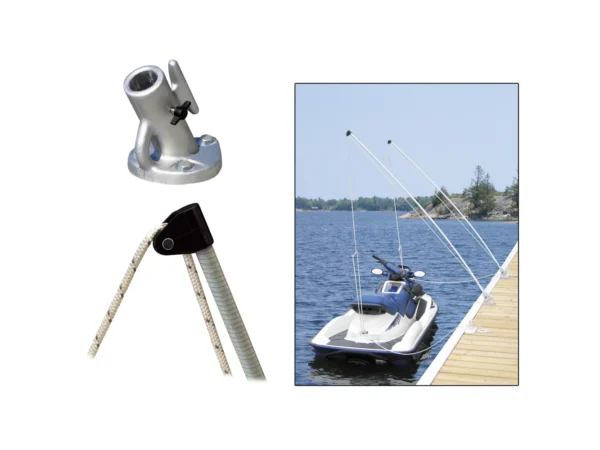 Dock Edge Economy Mooring Whips 8ft 2000 LBS up to 18ft