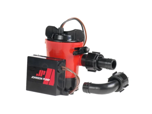 Johnson Pump 500 GPH Auto Bilge Pump 3/4" Hose 12V Dura Port