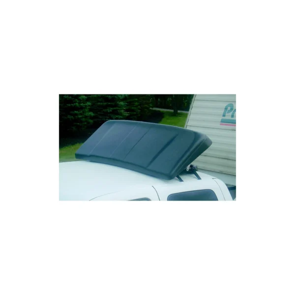 Icon Technologies 01216 Black 48" x 22" Aeroshield RV Wind Deflector