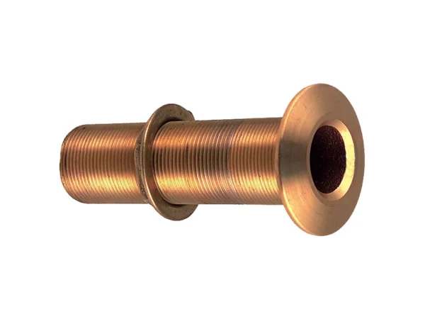 Perko 3/4" Thru-Hull Fitting w/Pipe Thread Bronze Extra Long - Max Hull 5" Thick