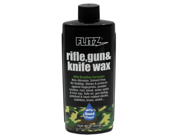 Flitz Rifle, Gun & Knife Wax - 7.6 oz. Bottle