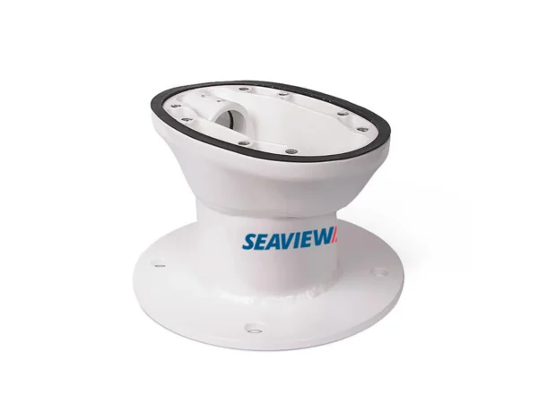 Seaview Modular Mount 8" Vertical Round Base Plate - Top Plate Required