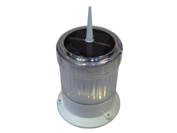 Dock Edge Solar Piling Cap Light