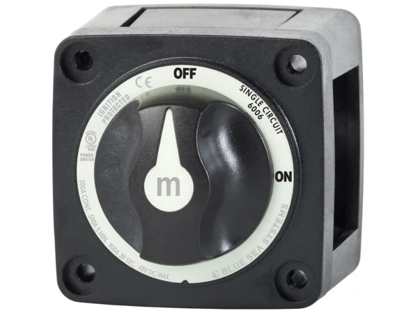 Blue Sea 6006200 Battery Switch Mini ON/OFF - Black